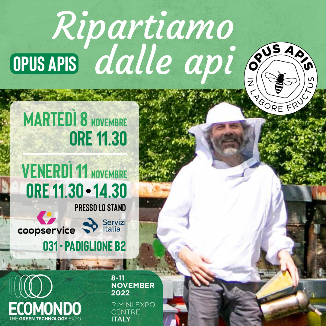 Coopservice e Servizi Italia per il ripopolamento delle api da miele