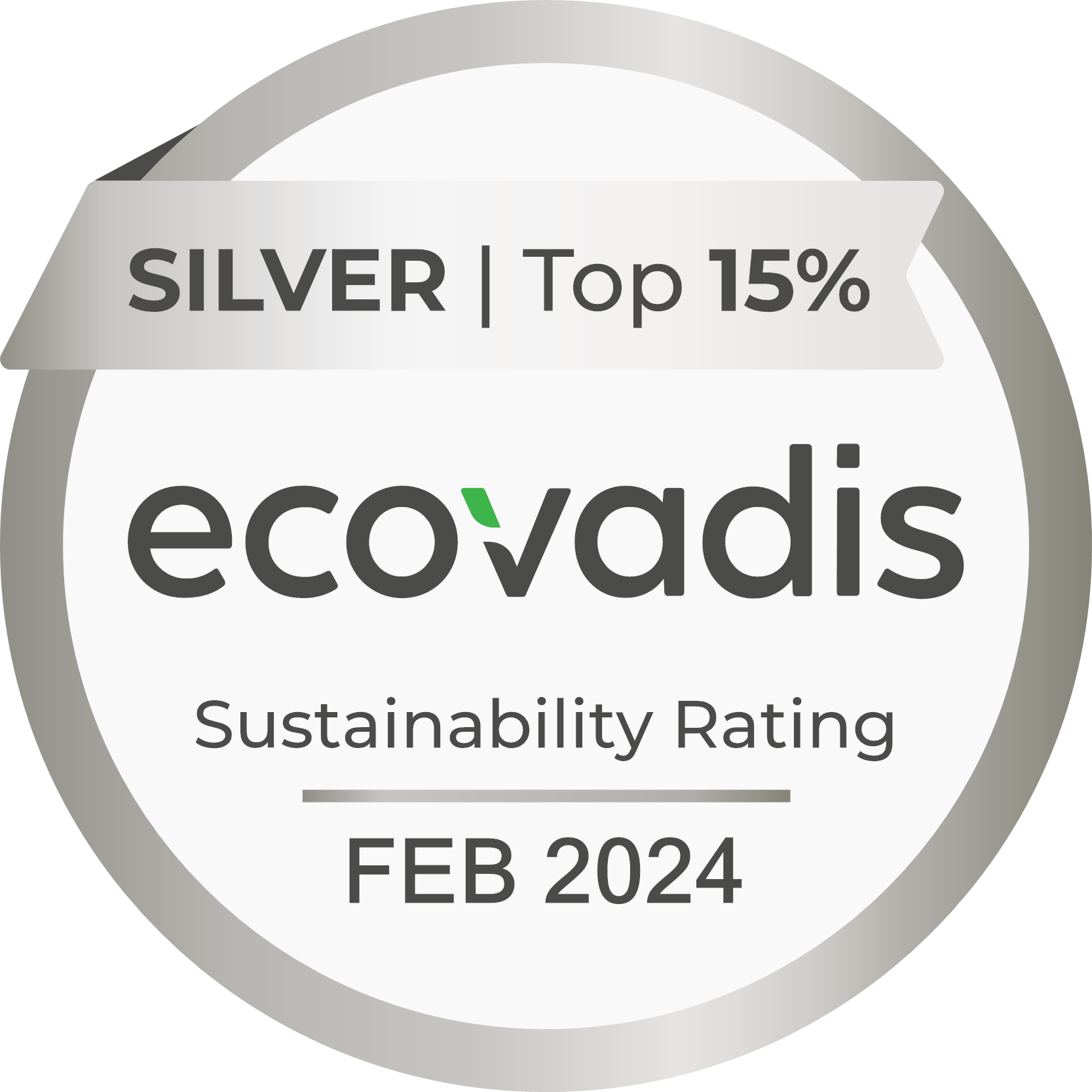 Medaglia Silver nel rating Ecovadis per Coopservice